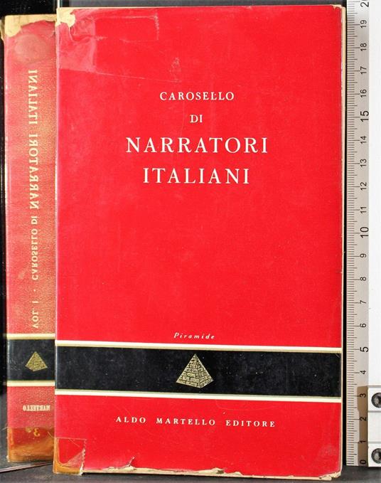 Carosello di narratori Italiani - Orio Vergani - copertina