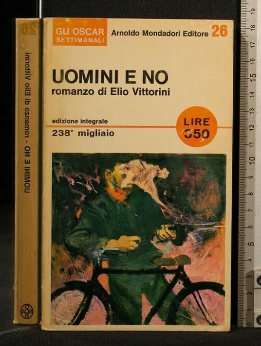 Uomini e No - Elio Vittorini - copertina