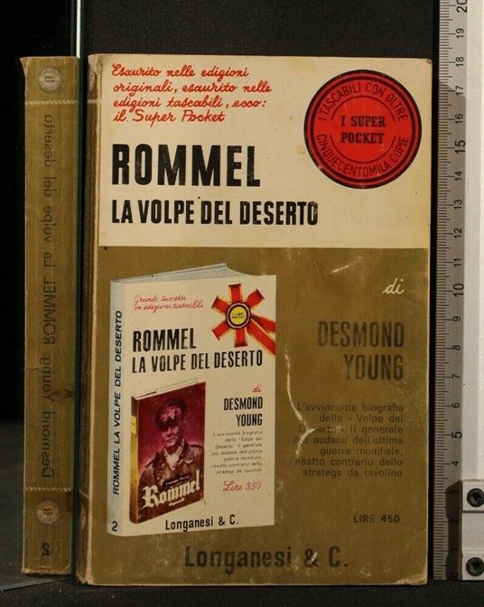 Rommel La Volpe Del Deserto - Desmond Young - copertina