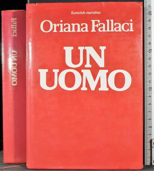 Un uomo - Oriana Fallaci - copertina