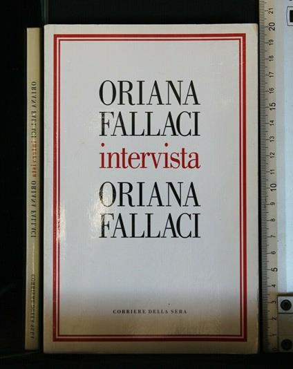 Intervista - Oriana Fallaci - copertina