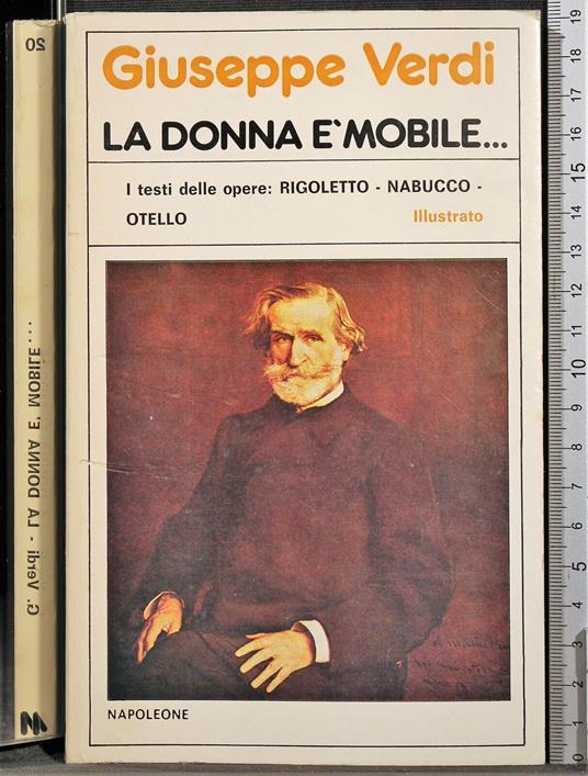 La donne è mobile - Giuseppe Verdi - copertina