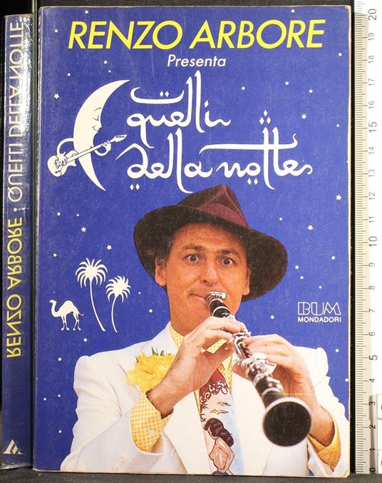 Quelli della notte - Renzo Arbore - copertina