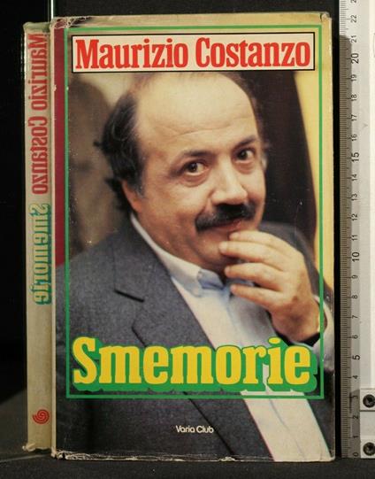 Smemorie - Maurizio Costanzo - copertina