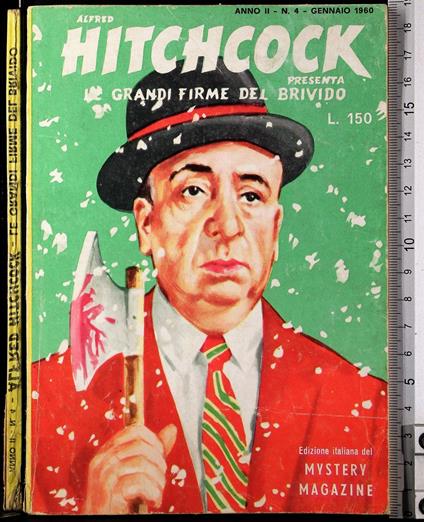Le grandi firme del brivido - Alfred Hitchcock - copertina