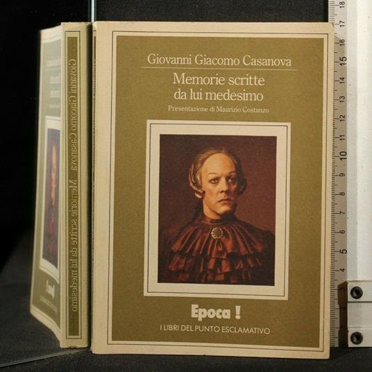 Memorie Scritte da Lui Medesimo - Giacomo Casanova - copertina