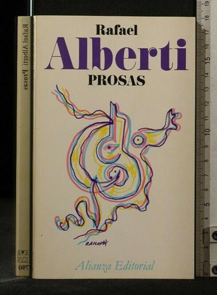 Prosas - Rafael Alberti - copertina