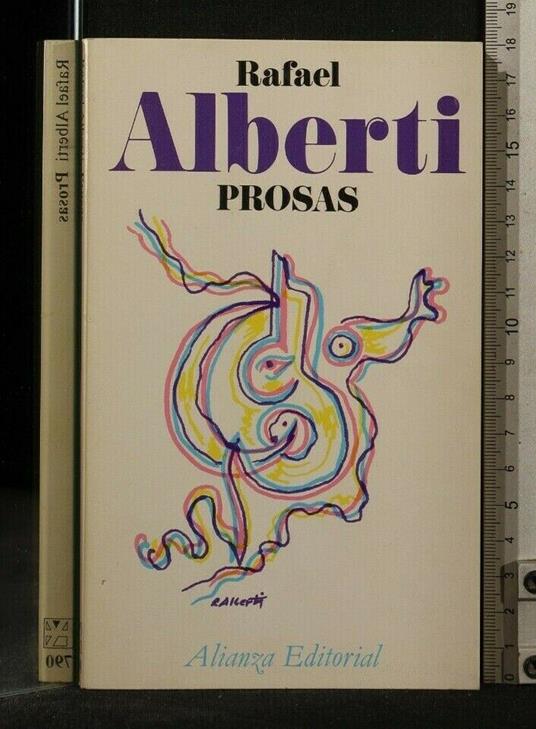 Prosas - Rafael Alberti - copertina