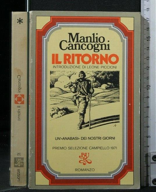 Il Ritorno - Manlio Cancogni - copertina