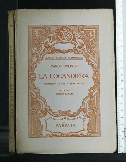 La Locandiera - Carlo Goldoni - copertina