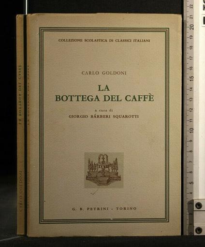La Bottega Del Caffè - Carlo Goldoni - copertina
