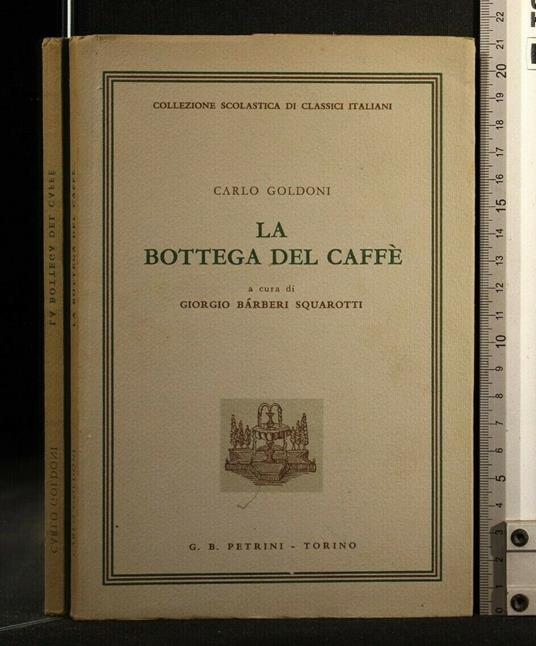 La Bottega Del Caffè - Carlo Goldoni - copertina
