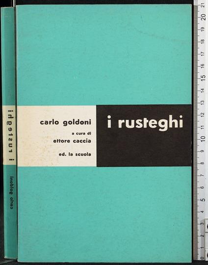 I rusteghi - Carlo Goldoni - copertina