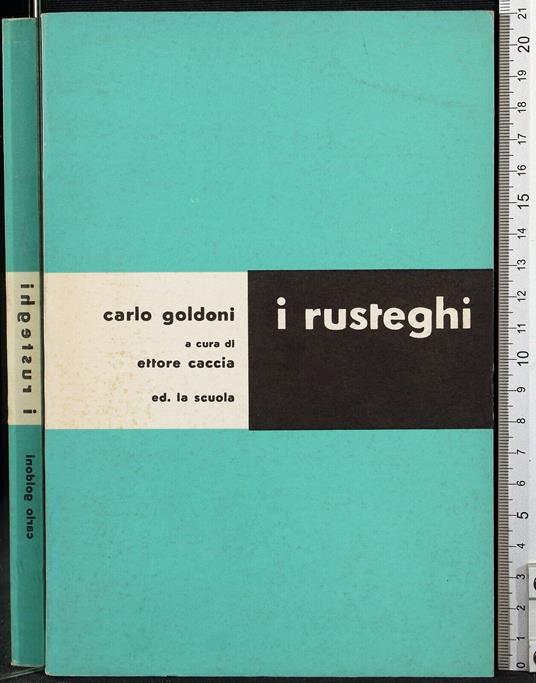 I rusteghi - Carlo Goldoni - copertina