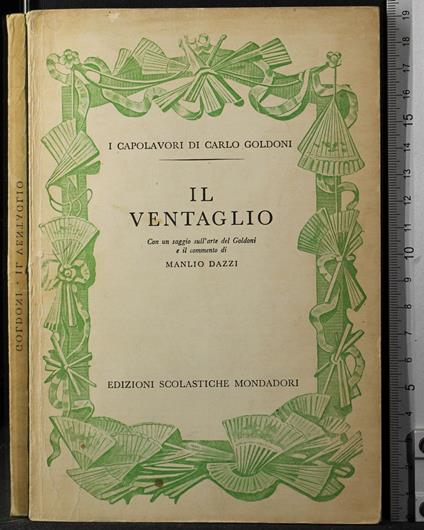 Il ventaglio - Carlo Goldoni - copertina