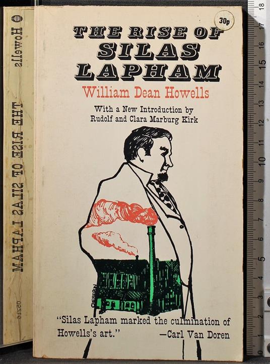 The rise of Silas lapham - William Dean Howells - copertina