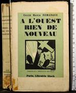 A l'ouest rien de nouveau