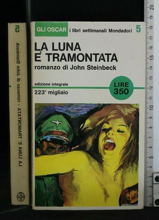 La Luna è Tramontata - John Steinbeck - copertina
