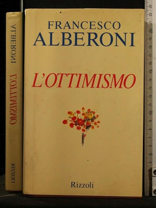 L' Ottimismo - Francesco Alberoni - copertina