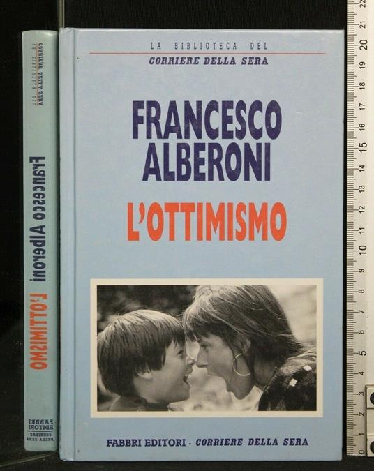 L' Ottimismo - Francesco Alberoni - copertina