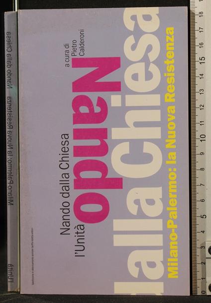 Milano-Palermo: la nuova resistenza - Nando Dalla Chiesa - copertina