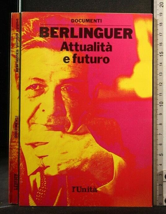 Attualità e Futuro - Enrico Berlinguer - copertina