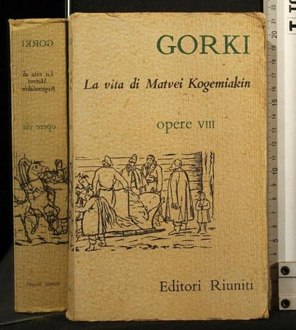 La Vita di Matvei Kogemiakin Opere Viii - Maksim Gorkij - copertina