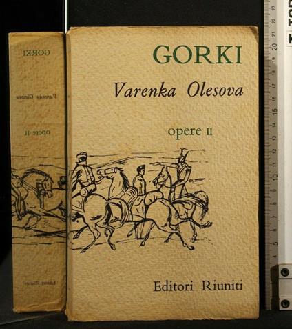 Varenka Olesova Opere Ii - Maksim Gorkij - copertina