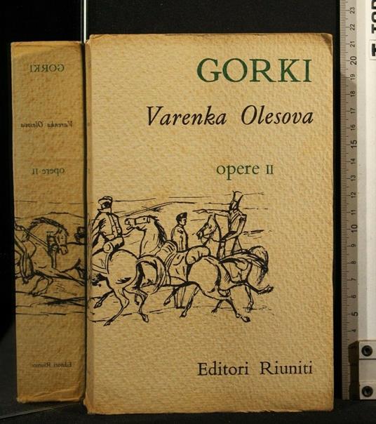 Varenka Olesova Opere Ii - Maksim Gorkij - copertina