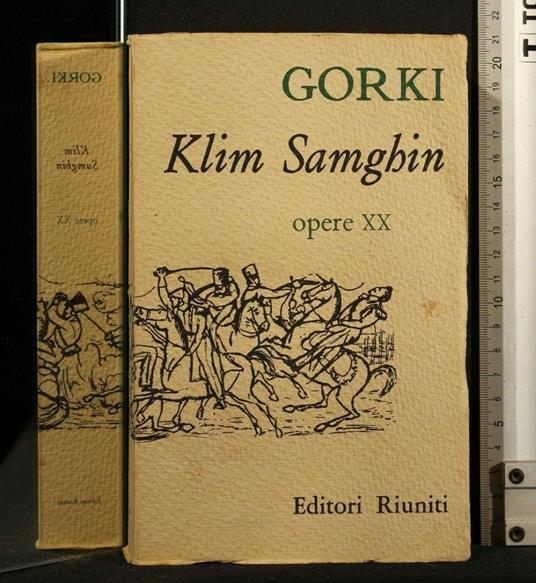 Klim Samghin Opere Xx - Maksim Gorkij - copertina