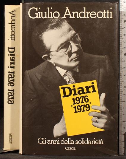 Gli anni della solidarietà - Giulio Andreotti - copertina