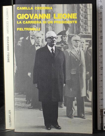 Giovanni Leone - Camilla Cederna - copertina