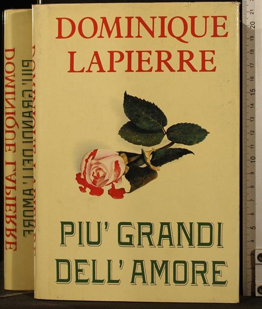 Più Grandi Dell'Amore - Dominique Lapierre - copertina