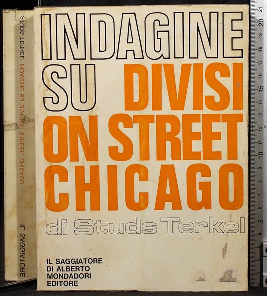 Indagine su divisi on street Chicago - Studs Terkel - copertina