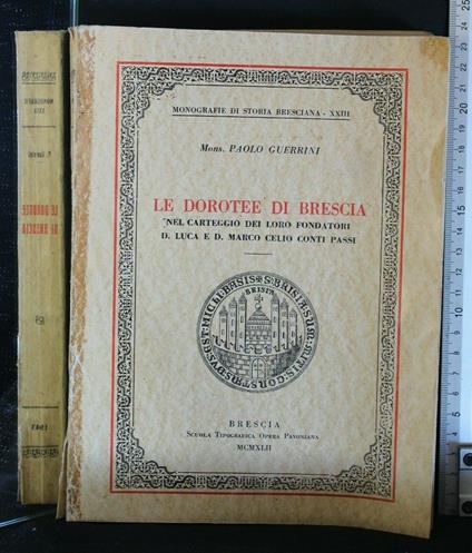Le Dorotee di Brescia Vol. Iii - Olindo Guerrini - copertina