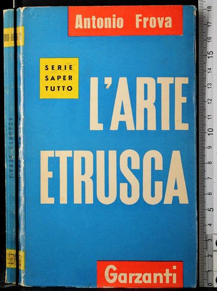 L' arte Etrusca - Antonio Frova - copertina