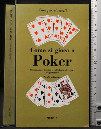Come si gioca a Poker - Giorgio Rastelli - copertina