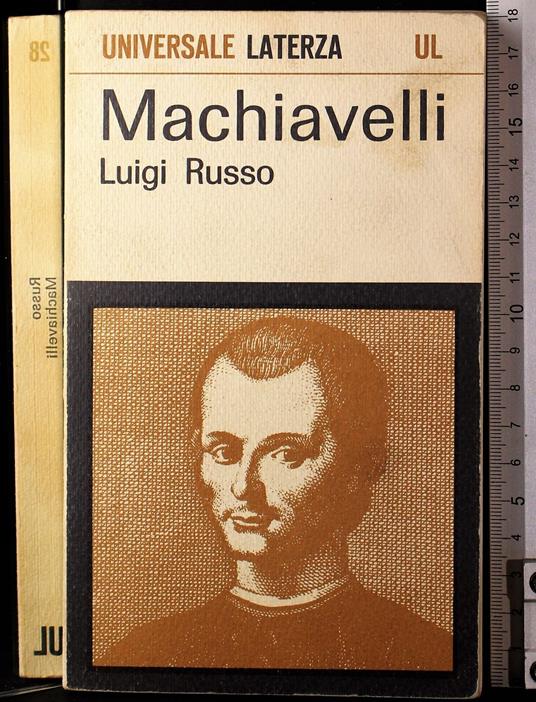 Machiavelli - Luigi Russo - copertina