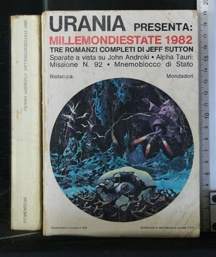 Millemondiestate 1982 Sparate a Vista su John Androki Alpha - Jeff Sutton - copertina