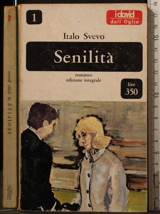 Senilità - Italo Svevo - copertina