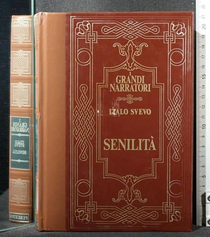 Senilità - Italo Svevo - copertina