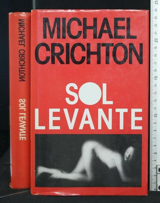 Sol Levante - Michael Crichton - copertina