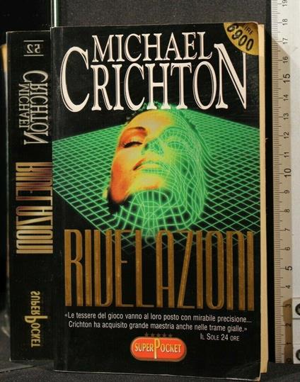 Rivelazioni - Michael Crichton - copertina