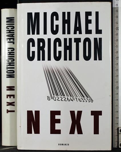 Next - Michael Crichton - copertina