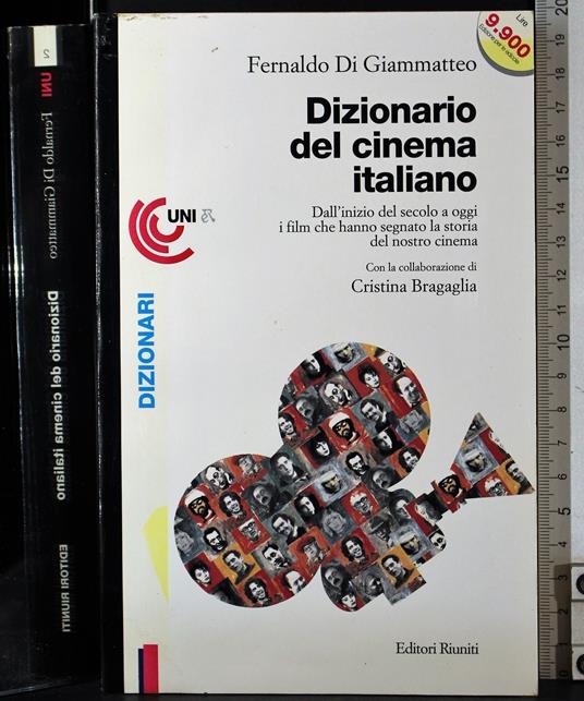Dizionario del cinema italiano - Fernaldo Di Giammatteo - copertina