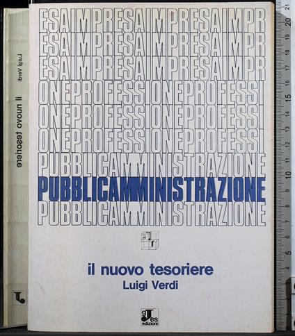 Il nuovo tesoriere - Luigi Verdi - copertina