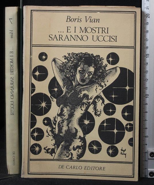 E i mostri saranno uccisi - Boris Vian - copertina