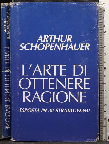 L' arte di ottenere ragione - Arthur Schopenhauer - copertina
