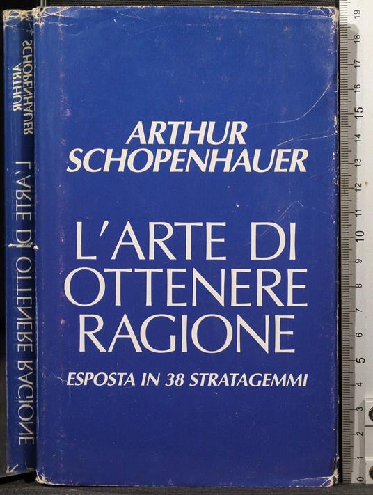 L' arte di ottenere ragione - Arthur Schopenhauer - copertina