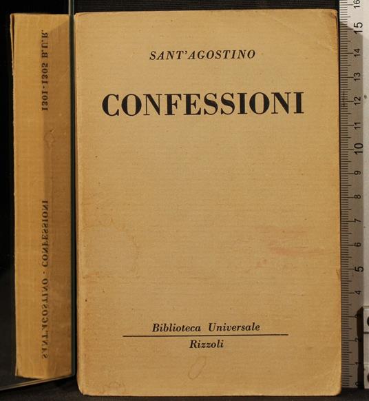Confessioni - Agostino (sant') - copertina